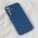 Futrola - maska Teracell Soft Velvet za Samsung S921B Galaxy S24 tamno plava.