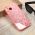 Futrola - maska Shiny glass za iPhone 14 6.1 roza.