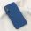 Futrola - maska Teracell Soft Velvet za Samsung A256 Galaxy A25 5G tamno plava.