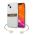 Futrola - maska Guess 4G Stripe Charm za iPhone 13 6.1 braon (GUHCP13MKB4GBR).