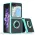 Futrola - maska Frosted Shockproof za Samsung Galaxy Z Flip 6 svetlo plava.