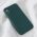 Futrola - maska Teracell Soft Velvet za iPhone 11 6.1 tamno zelena.