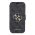 Futrola - maska Guess Bk Pu leather 4G Metal Logo za iPhone 15 6.1 siva (GUBKP15S4GMGGR).