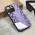 Futrola - maska Shiny glass za iPhone 14 Pro 6.1 ljubicasta.