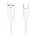 USB Data kabl LDNIO LS841 25W Fast Type C beli 1m.
