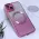 Futrola - maska Shine Magsafe za iPhone 14 6.1 roza.