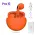 Bluetooth slusalice Airpods Pro6 narandzaste HQ.