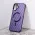 Futrola - maska Magsafe Stripe za iPhone 16 Plus 6.7 ljubicasta.