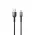 USB Data kabl Remax Kayla II RC-C008 2.4 A Elastic TPE Aluminum Type C crni.