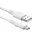 USB Data kabl KONFULON DL48, 2.4A, USB na iPhone lightning beli 1m.
