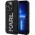 Futrola - maska Karl Lagerfeld Hc 3D Logo Glitter za iPhone 15 Pro 6.1 crna (KLHCP15L3DMBKCK).