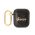 Futrola - maska Guess za Airpods 1/2 PU Glitter Flake crna (GUA2HGGSHK).