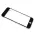 Staklo touchscreen-a za iPhone 8/Iphone SE 2020 sa frejmom + oca black (MS).