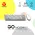 Combo mis tastatura wireless Fantech WK-896 GO Mochi65 sivi.