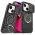 Futrola - maska CamShield Ring stand za iPhone 13 6.1 crna.