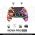 Joypad wireless Fantech WGP14V2 NOVA PRO multiplatform Rainbow.