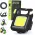 LED lampa, privezak crna.