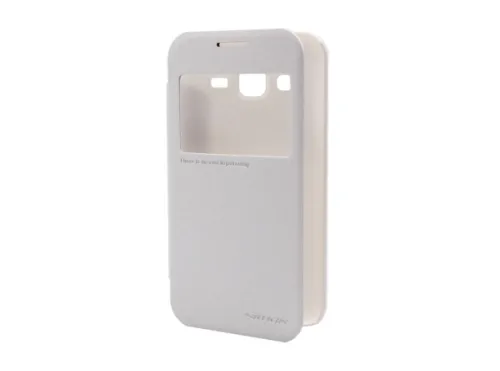 Futrola - maska Nillkin Sparkle za Samsung G360 Core Prime bela.