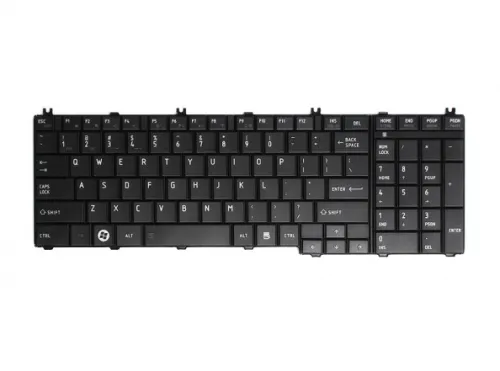 Tastatura za laptop Toshiba C650/C660 crna.