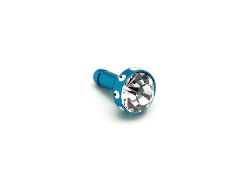 Kapica Slušalice handsfree 3,5 mm charm velika plava.