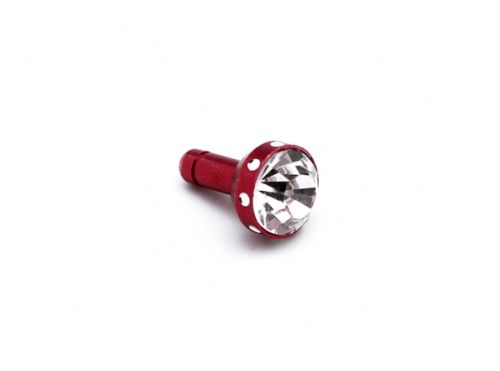 Kapica Slušalice handsfree 3,5 mm charm velika crvena.