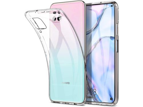 Silikonska futrola - maska Ultra Thin za Huawei P40 Lite/Nova 6 SE Transparent.