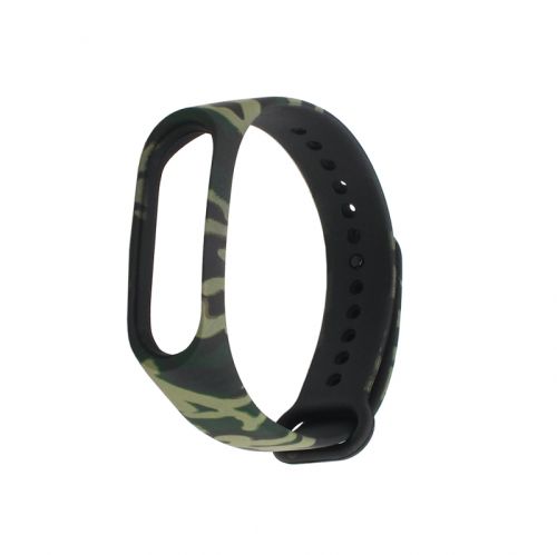 Narukvica za smart watch Xiaomi Mi Band M3/M4army zelena.