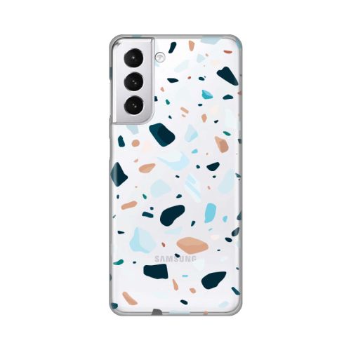 Silikonska futrola - maska print Skin za Samsung G991 Galaxy S21 Terazzo Pattern.