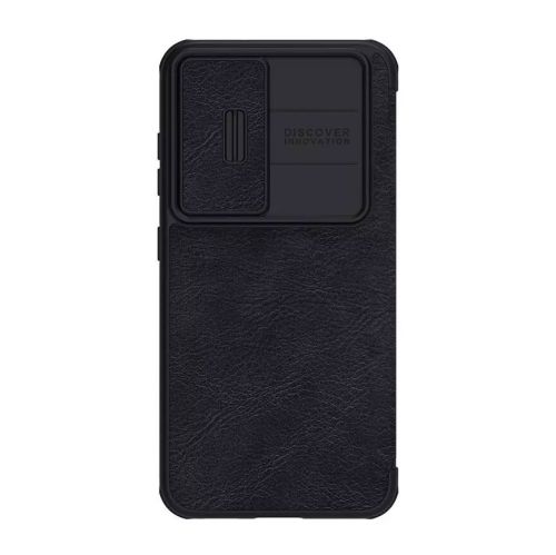 Futrola - maska Nillkin Qin Pro Leather za Samsung S916B Galaxy S23 Plus crna.