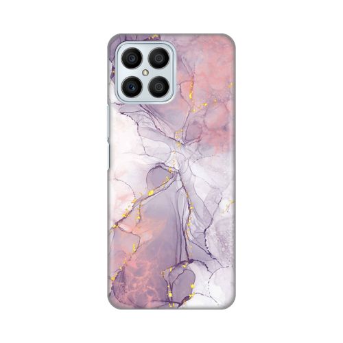 Silikonska futrola - maska print za Huawei Honor X8 Pink Marble.