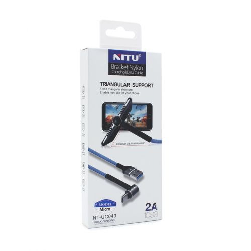 USB Data kabl NITU UC043 micro USB crveni 1m.