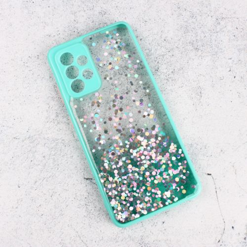 Futrola - maska Frame Glitter za Samsung A525 Galaxy A52 4G/A526 Galaxy A52 5G/A528B Galaxy A52s 5G mint.