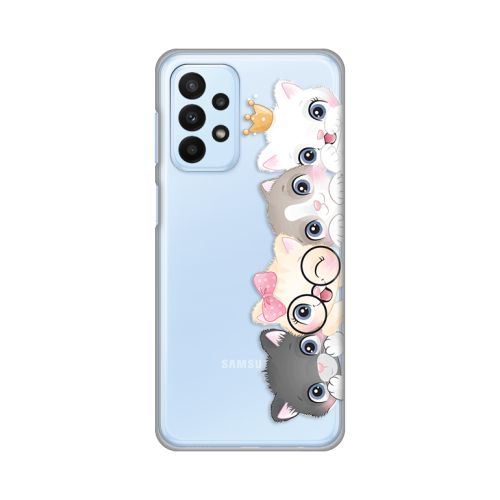 Silikonska futrola - maska print Skin za Samsung A235 Galaxy A23 Cats.