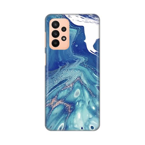 Silikonska futrola - maska print za Samsung A235 Galaxy A23 Blue Marble.