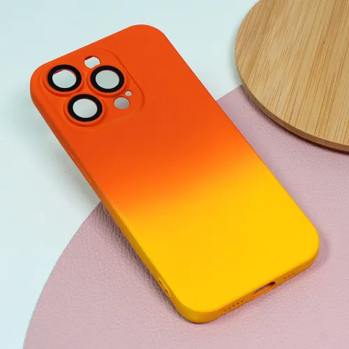 Futrola - maska Rainbow Spring za iPhone 14 Pro 6.1 narandzasto zuta.