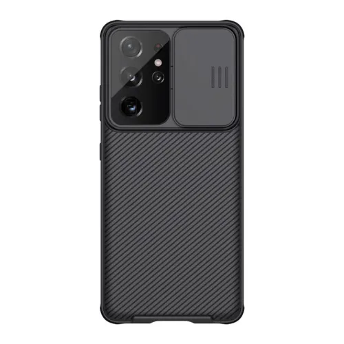 Futrola - maska Nillkin Cam Shield Pro za Samsung G998B Galaxy S21 Ultra 5G crna (MS).