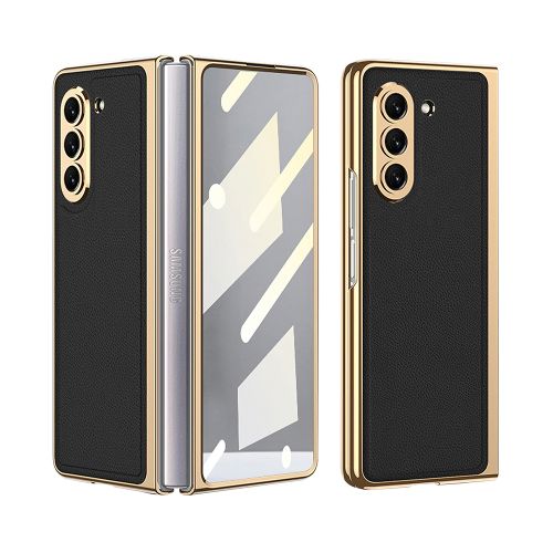 Futrola - maska GOLD LINE za Samsung F946 Galaxy Z Fold 5 5G crna (MS).