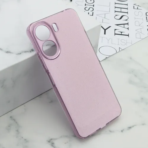 Futrola - maska GLOW SHINING za Xiaomi Redmi 13C 4G roze (MS).