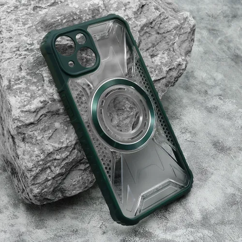 Futrola - maska LENS MAGSAFE za iPhone 14 (6.1) zelena (MS).