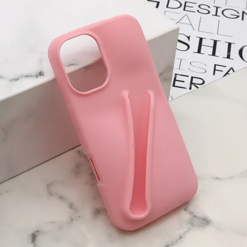 Futrola - maska LIPSTICK za iPhone 16 (6.1) pink (MS).