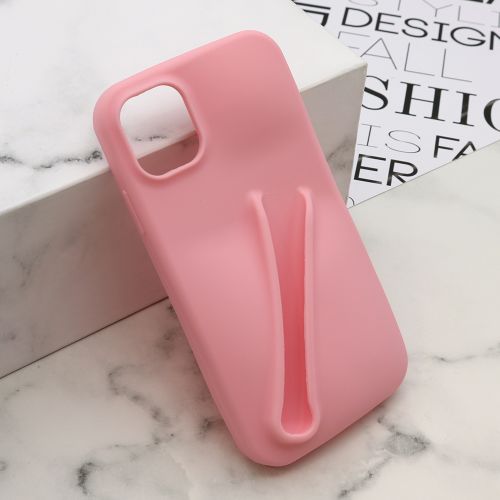 Futrola - maska LIPSTICK za iPhone 11 (6.1) pink (MS).