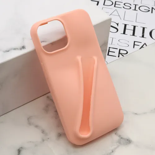 Futrola - maska LIPSTICK za iPhone 13 (6.1) roze (MS).