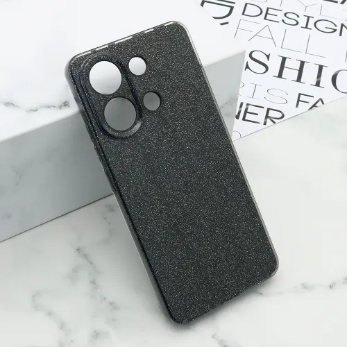Futrola - maska GLOW SHINING za Xiaomi Redmi Note 13 4G crna (MS).