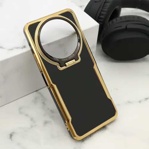Futrola - maska GOLD LUXE za Xiaomi Redmi A3 4G crna (MS).