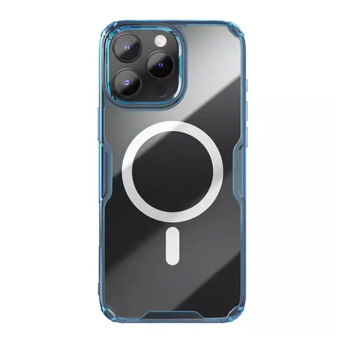 Futrola - maska NILLKIN Nature Pro Magnetic za iPhone 16 Pro Max (6.9) plava (MS).