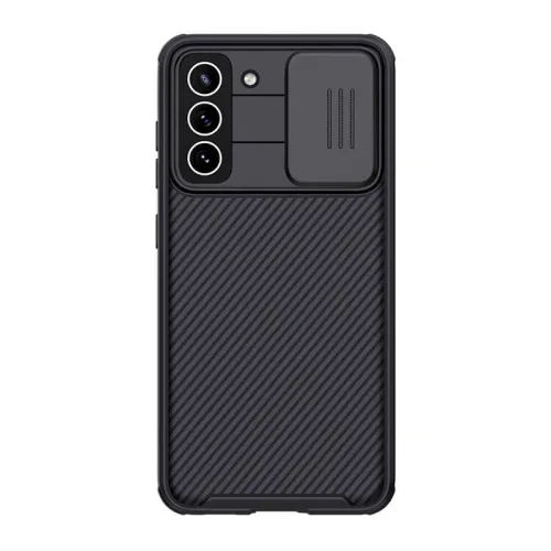 Futrola - maska Nillkin Cam Shield Pro za Samsung G990 Galaxy S21 FE crna (MS).