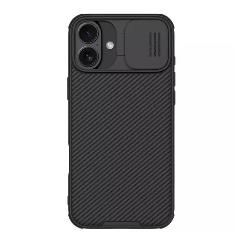 Futrola - maska Nillkin Cam Shield Pro za iPhone 16 Plus (6.7) crna (MS).