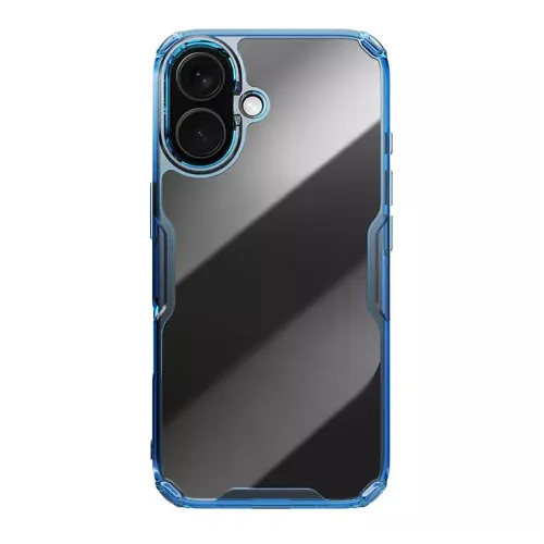 Futrola - maska NILLKIN Nature Pro za iPhone 16 (6.1) plava (MS).