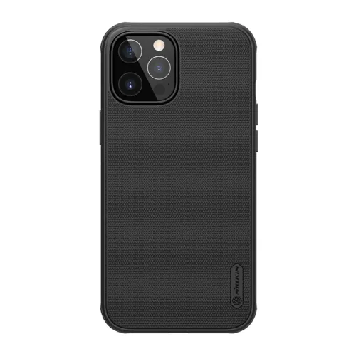 Futrola - maska NILLKIN Super Frost Pro za iPhone 12 Pro Max (6.7) crna (MS).