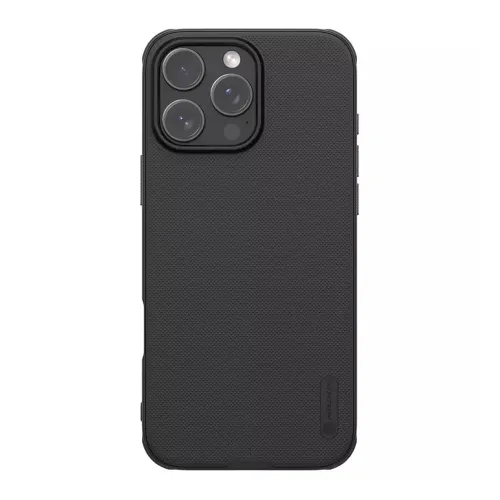 Futrola - maska NILLKIN Super Frost PRO za iPhone 16 Pro (6.3) crna (MS).